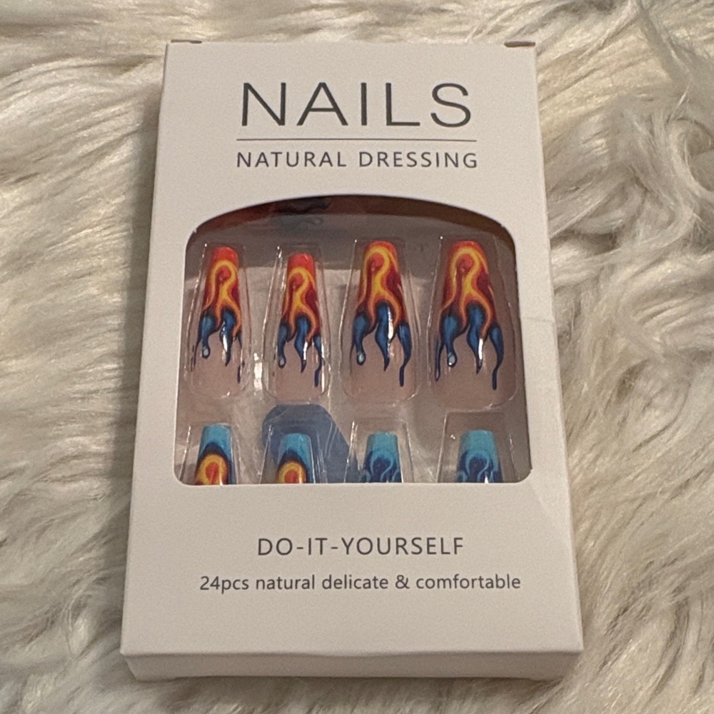 Flame Design DIY Nail Set